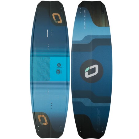 Planche de kitesurf Twin tip OZONE CODE V4 bleu 2025