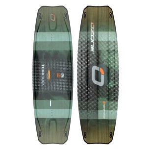Planche de kitesurf OZONE TORQUE V4 verte/gris 2025