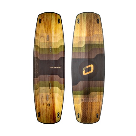 Planche de ktiesurf Twin tip OZONE BASE V3 marron 2025