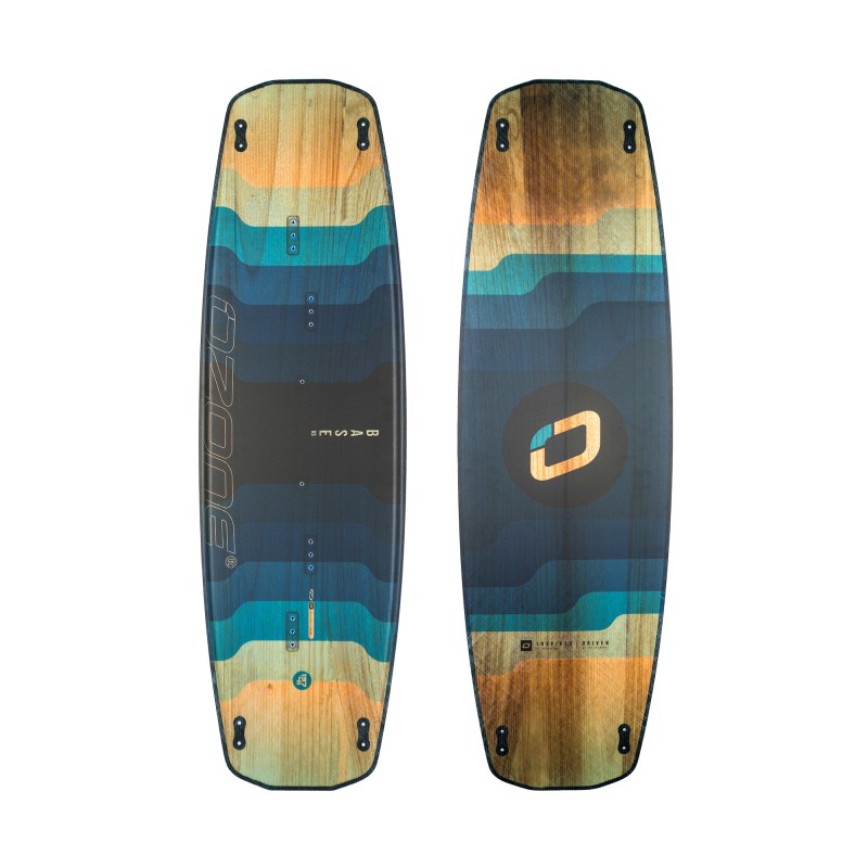 PLANCHE DE KITESURF TWIN TIP OZONE BASE V3 bleu