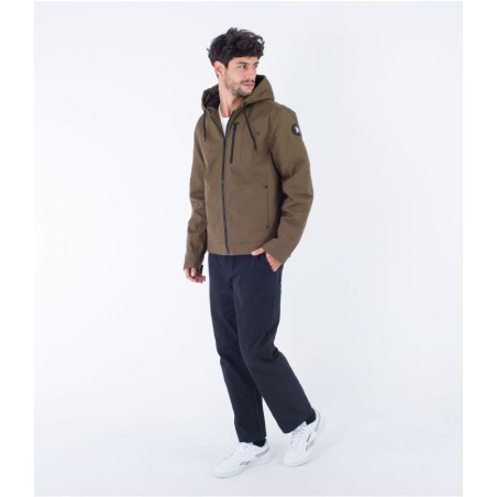 Veste à capuche hommes - Milestone Hurley Olive