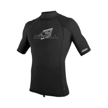 Premium Skins S/S Turtleneck Rash Guard -Black