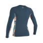 Top O'Neill Side Print L/S Rash Guard