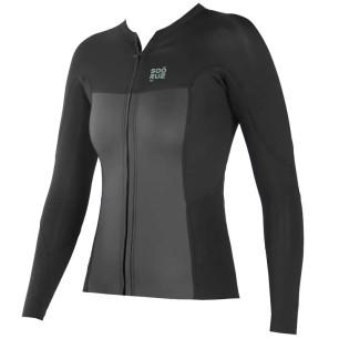 top néo femme SOORUZ DIVINE 2/1mm manches longues 2025