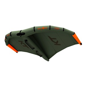 Aile de wingsurf KT Air Direct Drive - olive/orange