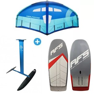 Pack wingfoil Neilpryde FLY II + board Afs Fire + Foil foilattitude Ultra advanced