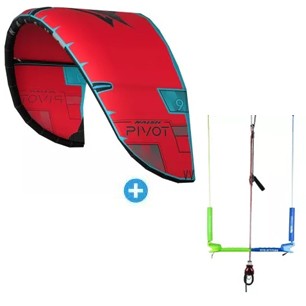 Pack Kitesurf Naish Pivot + barre Kiteattitude totem vario