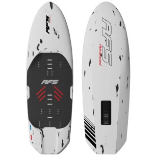 Planche downwind  hybride AFS Blackbird Mid Length white 2025