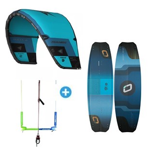 Pack Kitesurf Naish Triad + Twin tip ozone + barre Kiteattitude totem vario