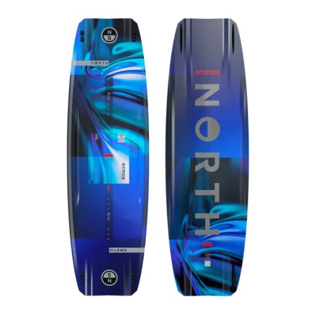 Planche de Kitesurf TwinTip NORTH ATMOS - Imperial Blue