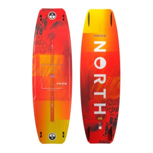 Planche de Kitesurf TwinTip NORTH PRIME - Tangerine