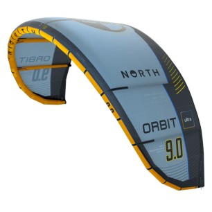 Aile de Kitesurf NORTH ORBIT ULTRA KITE Grey 2025