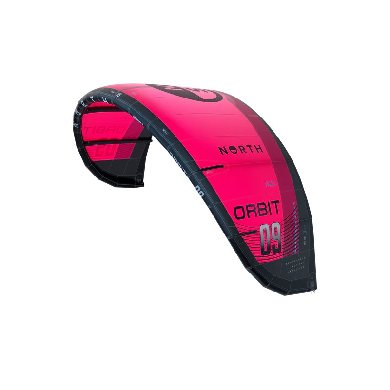 Aile de Kitesurf NORTH ORBIT KITE - Rubine Red