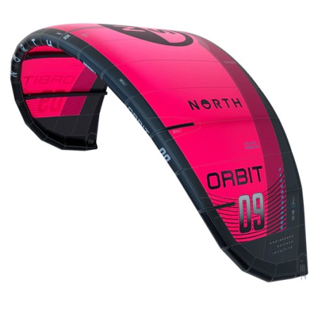 Aile de Kitesurf NORTH ORBIT KITE - Rubine Red