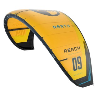 Aile de Kitesurf NORTH REACH Sunset Yellow 2025