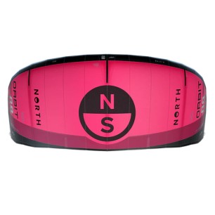 Aile de Kitesurf NORTH REACH - Rubine Red