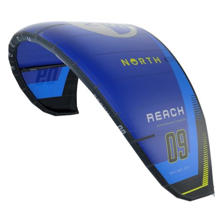 Aile de Kitesurf NORTH REACH Pacific Blue 2025