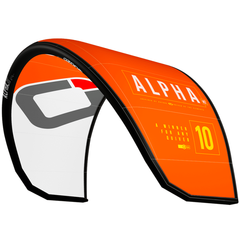 AILE DE KITESURF OZONE Alpha V2 orange