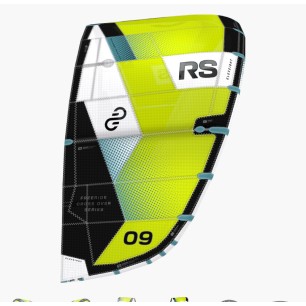 Aile de Kitesurf ELEVEIGHT RSV9 lime