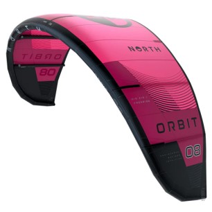 Aile de Kitesurf NORTH ORBIT Rubine Red 2024