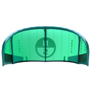 Aile de Kitesurf NORTH - REACH KITE 2024 - Marine Green