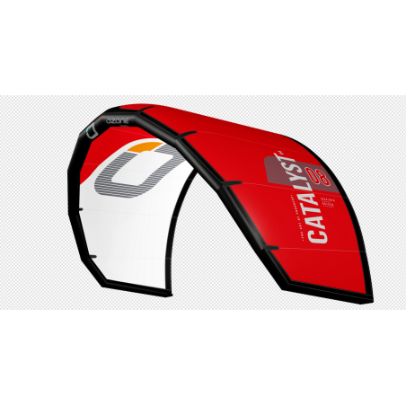 Aile de kitesurf OZONE CATALYST V4 red 2025