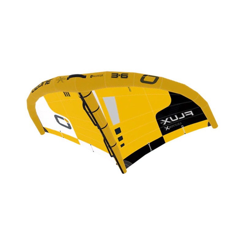 Aile de wing OZONE FLUX V2 ULTRA-X yellow 2025 Aile de wing OZONE FLUX V2 ULTRA-X yellow 2025