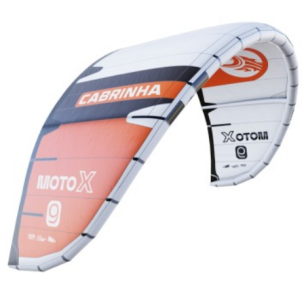 Aile de kitesurf CABRINHA Moto X Apex White/orange 2025
