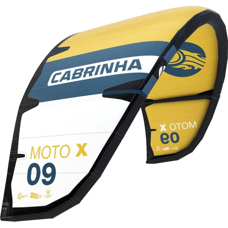 AILE DE KITESURF Cabrinha Moto X  yelllow/navy/white