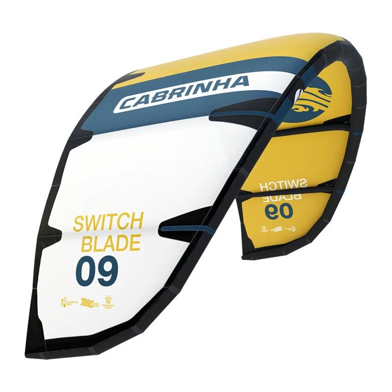 AILE DE KITESURF Cabrinha SWITCHBLADE  yellow/navy/white