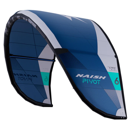 AILE DE KITESURF NAISH PIVOT bleue white 2025