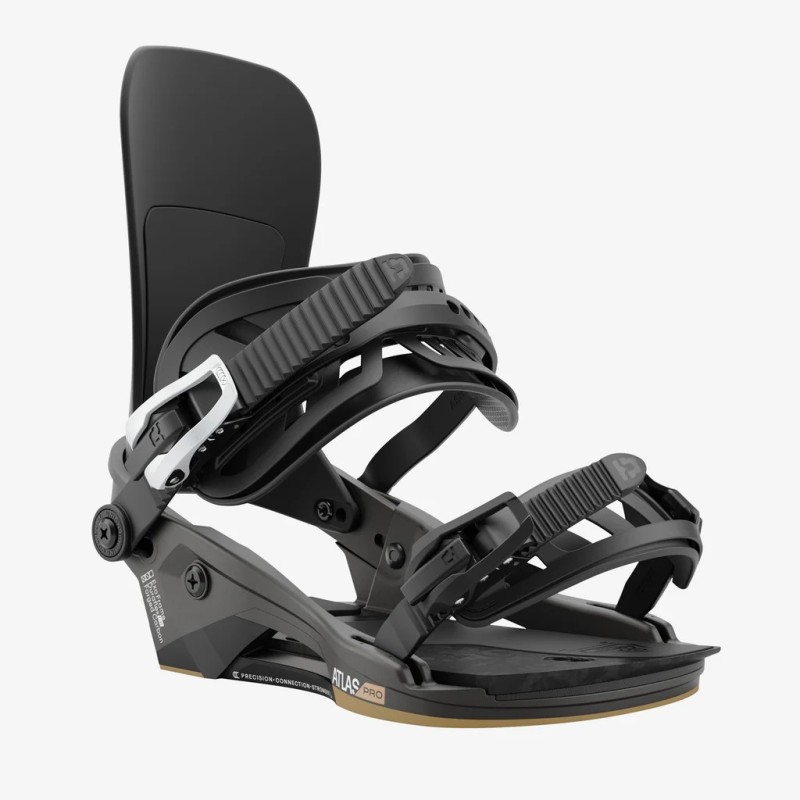 Fixations snowboard Union ATLAS PRO Metallic black