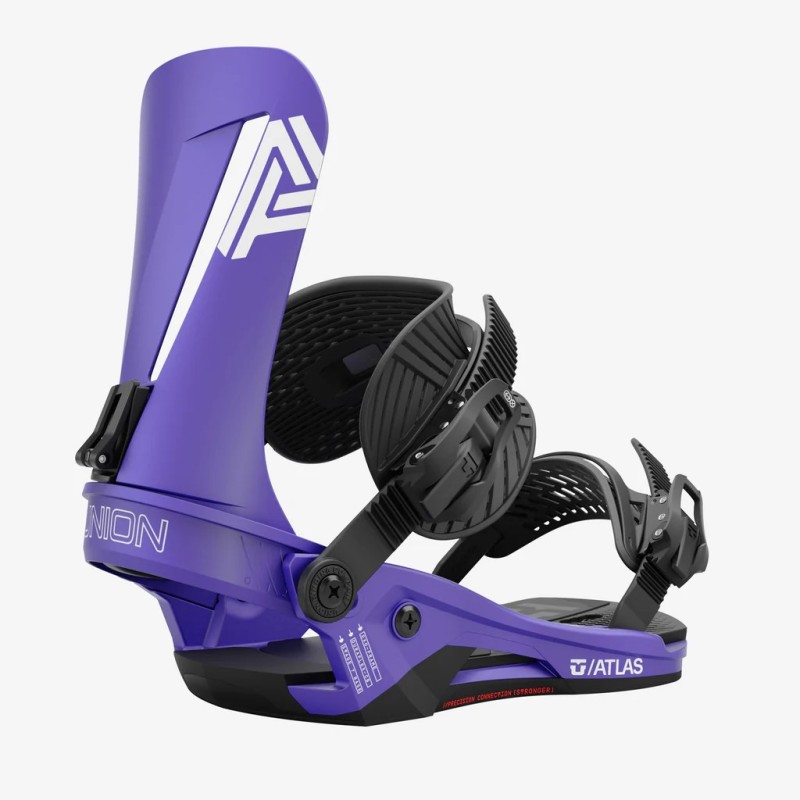 Fixations snowboard Union ATLAS purple