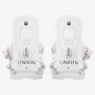 Fixation snowboard Union TRILOGY CLASSIC white .