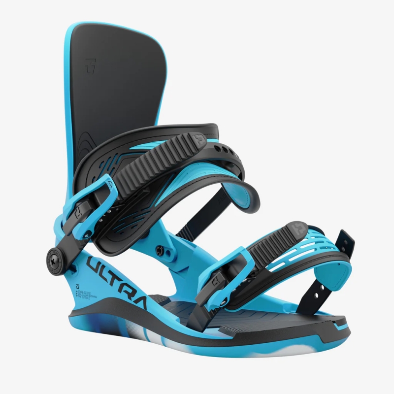 Fixation snowboard Union ULTRA bleu