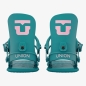 Fixations snowboard Union LEGACY teal