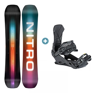 PACK Snowboard nitro team + fixations nitro team 2025