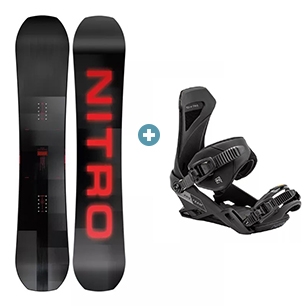 PACK Snowboard Nitro Team pro + fix Nitro Team pro 2025