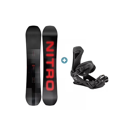 PACK Snowboard Nitro Team pro + fix Nitro Team pro 2025