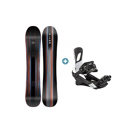 PACK Snowboard Nitro SMP + FIX Nitro Rambler 2025