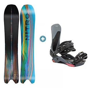 PACK Snowboard Nitro Squash + Fix Nitro Phantom 2025