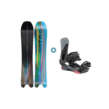 PACK Snowboard Nitro Squash + Fix Nitro Phantom 2025