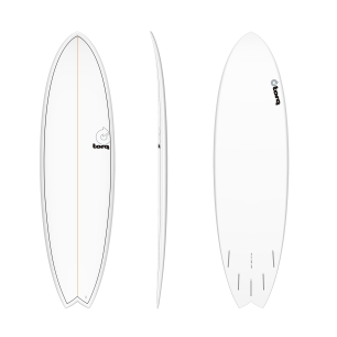 PLANCHE DE SURF TORQ MODEFISH TET PINLINE white