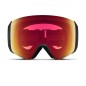 Masque de Snowboard/Ski SMITH 4D MAG XL Black + ChromaPop Photochromic Red Mirror Lens