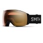 Masque de Snowboard/Ski SMITH I/O MAG XL Black + ChromaPop™ Pro Photochromic Gold Mirror Lens