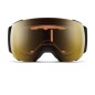 Masque de Snowboard/Ski SMITH I/O MAG XL Black + ChromaPop™ Pro Photochromic Gold Mirror Lens