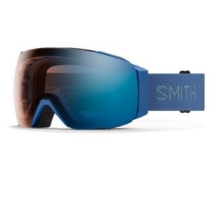 Masque de Snowboard/Ski SMITH I/O MAG M True Blue + ChromaPop™ Pro Photochromic Blue Mirror Lens