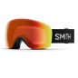 Masque de Snowboard/ski SMITH SKYLINE Black + ChromaPop Everyday Red Mirror Lens