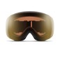 Masque de Snowboard/ski SMITH SKYLINE Black + ChromaPop™ Pro Photochromic Gold Mirror Lens