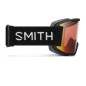 Masque de Snowboard/ski SMITH SQUAD Black + ChromaPop™ Pro Photochromic Red Mirror Lens